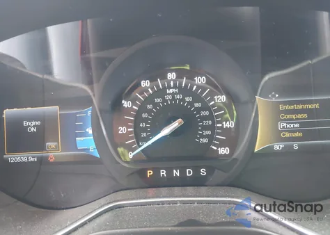 2016 Ford Fusion Se из США, поврежденный, VIN 1FA6P0H75G5124808